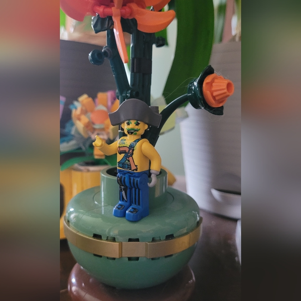 LEGO® Pirates Captain Kragg 4j015 Minifigure, Lego Set not included. 